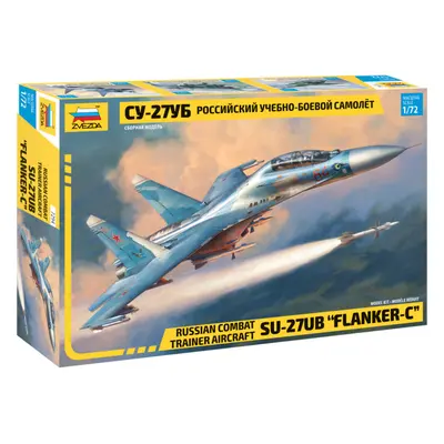 Zvezda Sukhoi SU-27 UB Flanker-C (1:72)