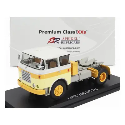 Premium classixxs Liaz 706 Mttn Tractor Truck 2-assi 1978 1:43 Žlutá Oranžová Bílá