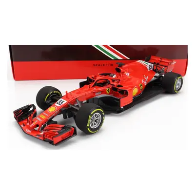 Bbr-models Ferrari F1 Sf71h N 55 Test Fiorano Italy 2018 Carlos Sainz 1:18 Red