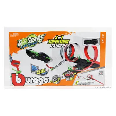 Bburago Accessories Diorama - Go Gears Extreme 3 In 1 Supersonic Launch 1:64