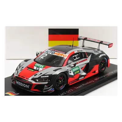 Spark-model Audi R8 Lms Gt3 Team Rosberg N 12 Dtm Nurburgring 2021 C.haase 1:43 Červená Stříbrná