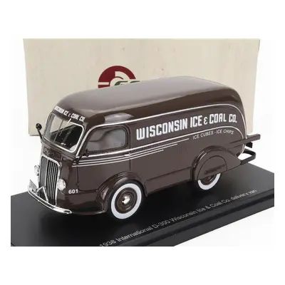 Esval model International D-300 N 601 Van Wisconsin Ice & Coal Co. 1938 1:43, hnědá