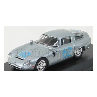 Best-model Alfa romeo Tz1 N 62 Targa Florio 1964 Nicodemi - Lessona 1:43 Silver