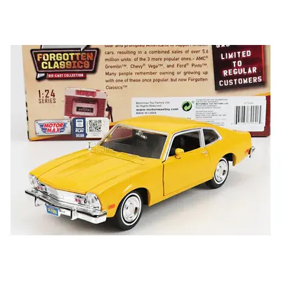 Motor-max Ford usa Maverick 1974 1:24 Žlutá