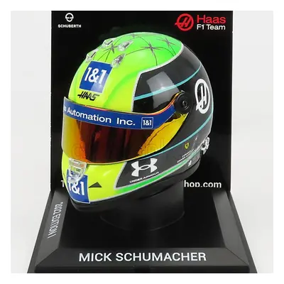 Mini helmet Schuberth helma F1 Vf-22 Team Haas N 47 Season 2022 1:4