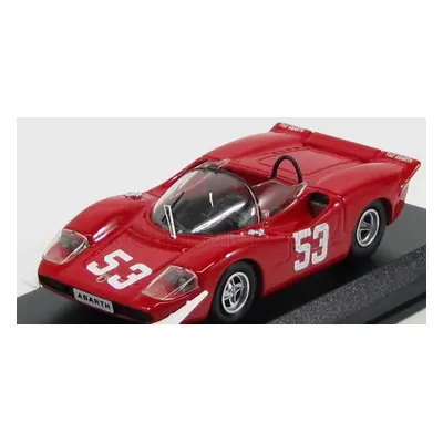 Best-model Fiat Abarth 2000 N 53 Winner Imola 1969 Ortner - V.lennep 1:43 Red