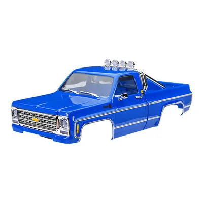 Traxxas karosérie Chevrolet K10 1979 modrá