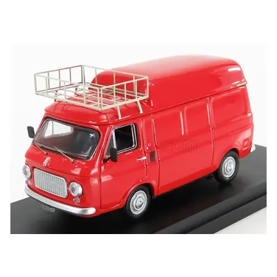 Rio-models Fiat 238 Van Tetto Alto Con Portapacchi 1965 - High Roof With Rack 1:43 Red