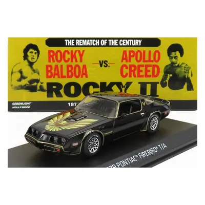 Greenlight Pontiac Firebird Trans Am 1979 - Rocky Ii Movie 1:43 Černé Zlato