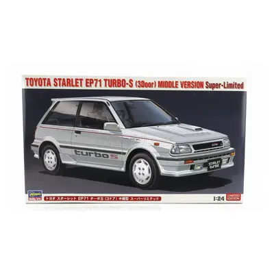 Hasegawa Toyota Starlet Ep71 Turbo S Middle Version 1987 1:24 /