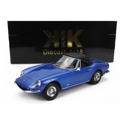 Kk-scale Ferrari 275 Gtb/4 Nart Spider 1967 1:18 Blue Met