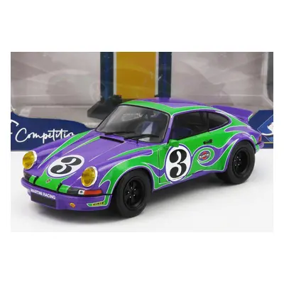 Solido Porsche 911 Rsr Coupe N 3 Happy Tribute 1973 1:18 Fialově Zelená