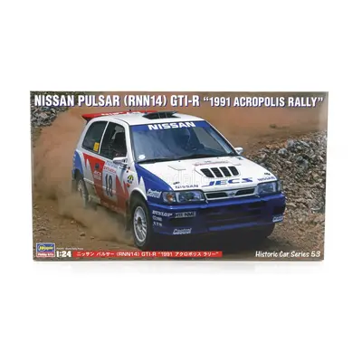 Hasegawa Nissan Pulsar Gti-r N 18 Rally Acroplis 1991 B.melander - S.blomqvist 1:24 /