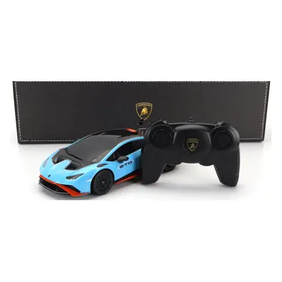 Mondomotors Lamborghini Huracan Sto Lp640-2 2021 1:24 Světle Modrá Oranžová