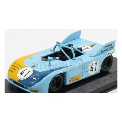 Best-model Porsche 908/03 N 41 2nd Nurburgring Interserie 1972 R.jost 1:43 Světle Modrá