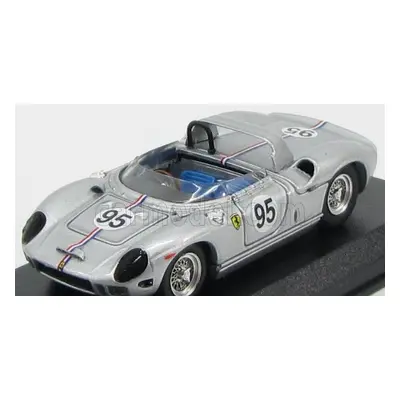 Art-model Ferrari 330p Spider N 95 Bridgehampton 1966 B.grossman 1:43 Silver