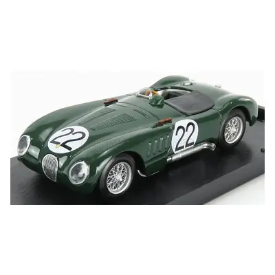 Brumm Jaguar C-type Xk-120c 3.4l S6 Team Jaguar Cars Ltd N 22 1:43, zelená