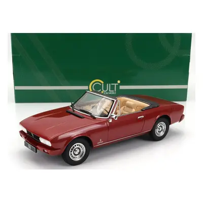 Cult-scale models Peugeot 504 Cabriolet Open 1983 1:18 Red Met