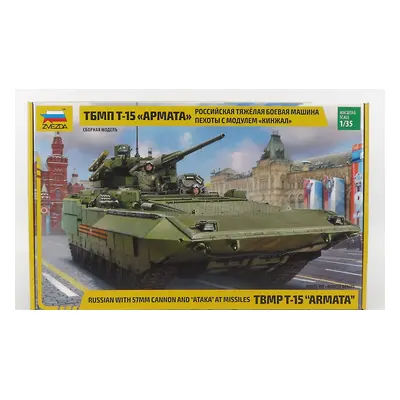 Zvezda Tank T-15 Military Russian With 57mm Cannon And Ataka At Missiles 1:35 /