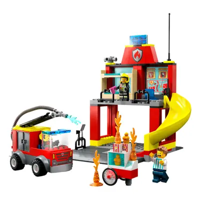 LEGO City - Hasičská stanice a auto hasičů