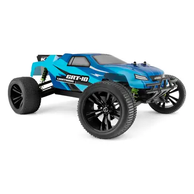 RC auto KAVAN GRT-10 Lightning Brushless 2,4 GHz 4WD Truggy 1:10, modrá