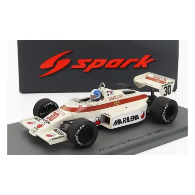 Spark-model Arrows F1 A6 N 30 Monaco Gp 1983 Chico Serra 1:43 Bílá Červená