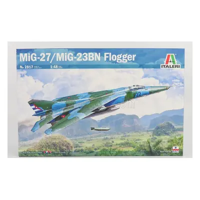 Italeri Mikoyan-gurevich Mig-27 23bn Airplane Military 1971 1:48 /