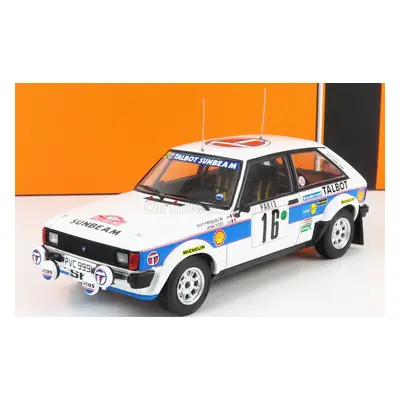 Ixo-models Talbot Sunbeam Lotus (night Version) N 16 Rally Montecarlo 1981 1:24, bílá