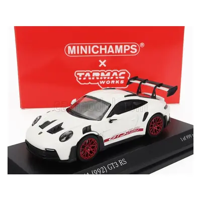 Minichamps Porsche 911 992 Gt3 Rs Coupe 2022 1:64 Bílá Červená