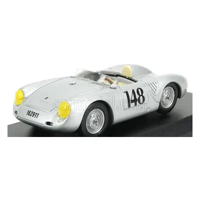 Best-model Porsche 550rs N 148 2nd Aosta- Gran San Bernardo 1957 Wolfgang Von Trips 1:43 Silver