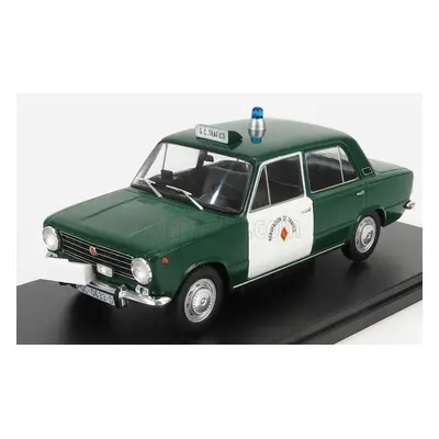 Edicola Seat fiat 124d Agrupacion De Trafico Police 1973 1:24, tmavě zelená