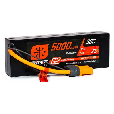 Spektrum Smart G2 LiPo 7.4V 5000mAh 30C HC IC5