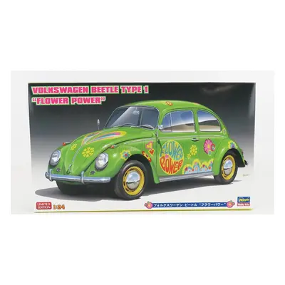 Hasegawa Volkswagen Beetle Type 1 Flower Power 1965 1:24 /