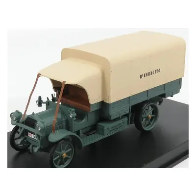 Rio-models Fiat 18bl Truck Esercito Italiano 1918 1:43 Zelený Krém