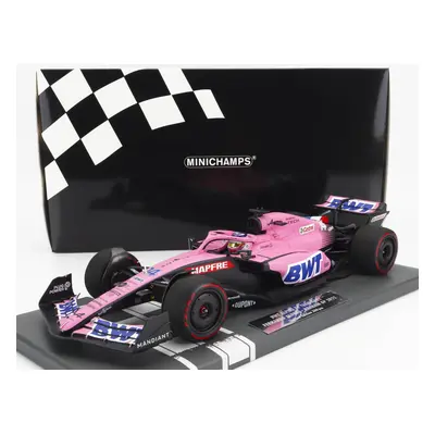 Minichamps Renault F1 A522 Team Alpine Bwt N 14 Bahrain Gp 2022 Fernando Alonso 1:18 Pink