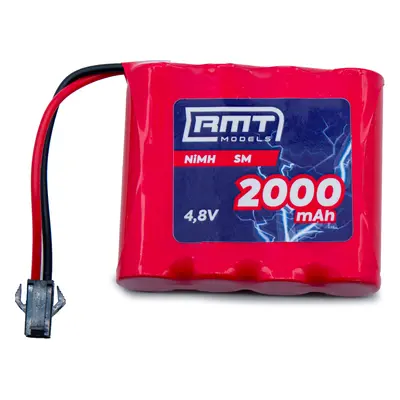 RMT models NiMH 2000 mAh 4,8V SM-plug