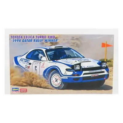 Hasegawa Toyota Celica Turbo 4wd N 5 Winner Rally Qatar 1994 K.malik - S.khalifa 1:24 /