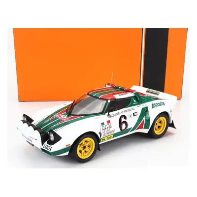 Ixo-models Lancia Stratos Hf Team Alitalia (night Version) N 6 1:18, bílá