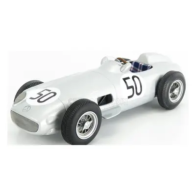 I-scale Mercedes benz F1 W196 N 50 4th British Gp 1955 P.taruffi 1:18 Silver