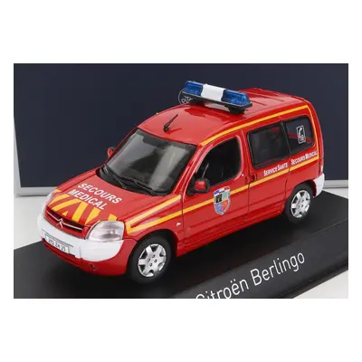 Norev Citroen Berlingo Pompiers Secours Medical 2004 1:43 Červená Bílá