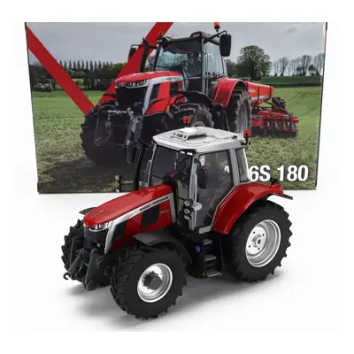 Universal hobbies Massey ferguson Mf6s.180 Tractor 2021 1:32 Červená Šedá