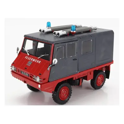 Schuco Steyr-puch Haflinger Feuerwehr 1975 1:18 Červená Šedá