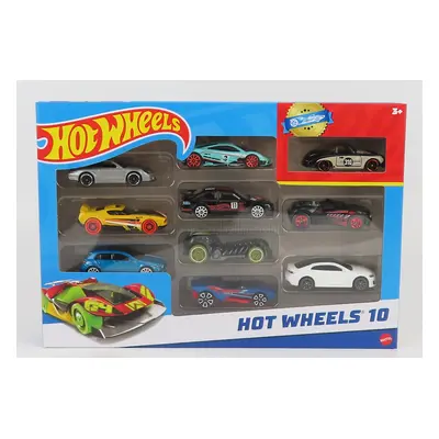 Mattel hot wheels Ford england Set Assortment 10 Pieces Race Car 1:64 Různé