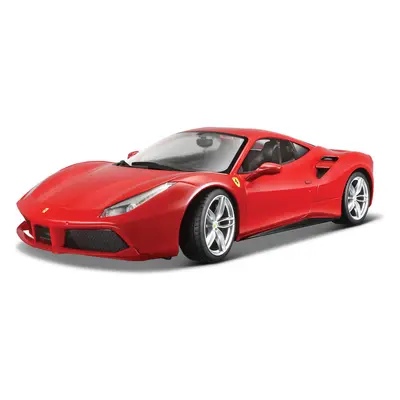 Bburago Ferrari 488 GTB 1:18 červená