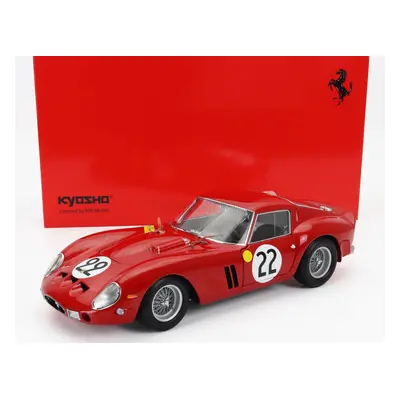 Kyosho Ferrari 250 Gto 3.0l V12 Team Equipe Nationale Belge N 22 1:18, červená