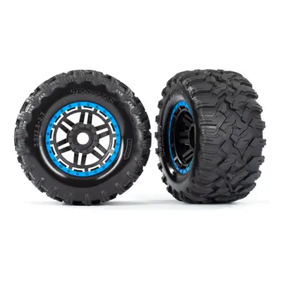 Traxxas kolo 2.8", pneu Maxx All-Terrain, disk černo-modrý (2)