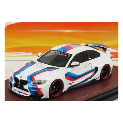 Glm-models BMW 2-series M235i Darwinpro Mtc Black Sails Widebody 2015 1:43 Bílá Modrá Červená