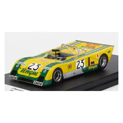 Trofeu Chevron B21 Fvc Cosworth N 23 Rally Vila Real 1972 Paco Josa 1:43 Žlutá Zelená