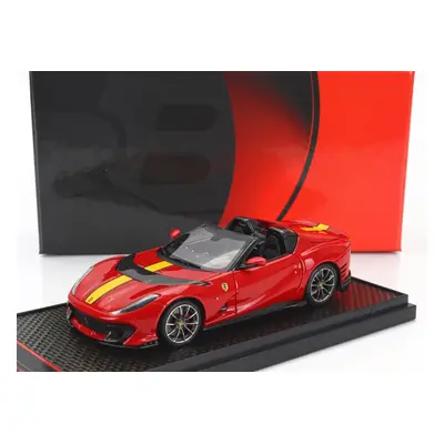 Bbr-models Ferrari 812 Competizione A Spider 2022 - Silver Wheels 1:43, červená