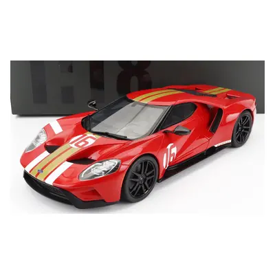 Gt-spirit Ford usa Gt Heritage Edition N 16 Alan Mann 2022 1:18 Červené Zlato